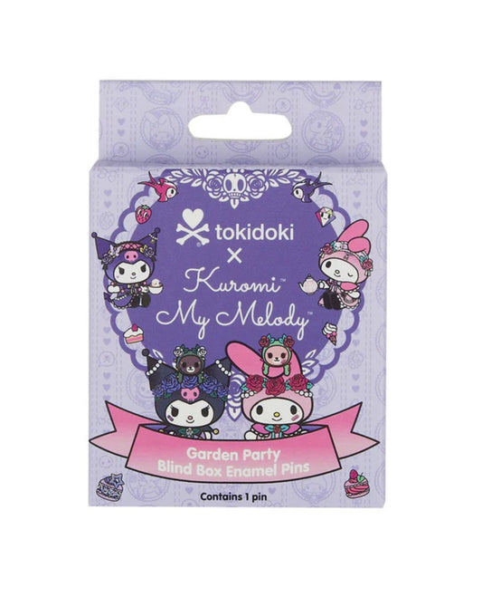 tokidoki X Kuromi & My Melody Garden Party Surprise Box Pins