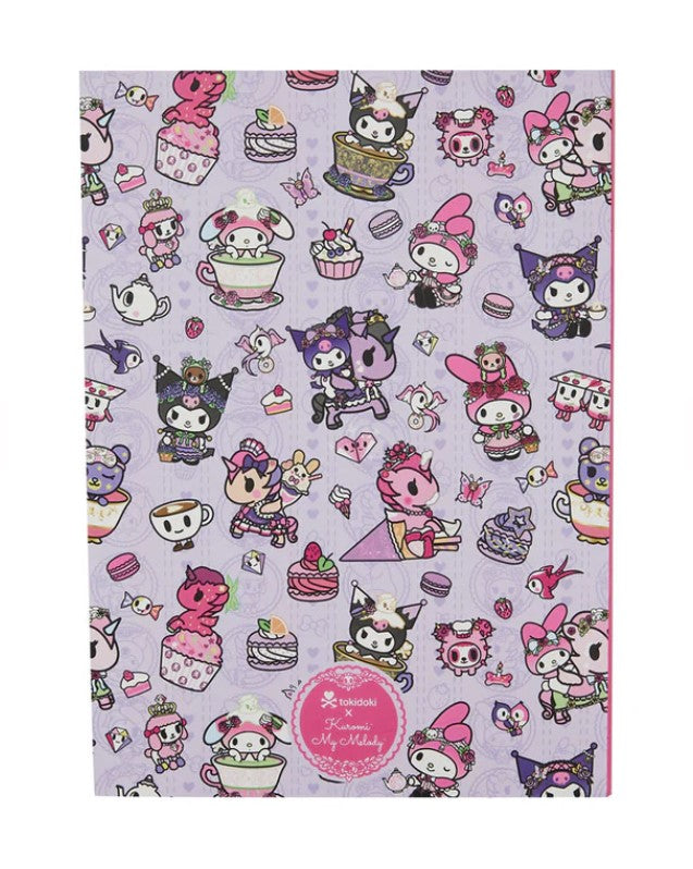 tokidoki X Kuromi & My Melody Garden Party Notebook