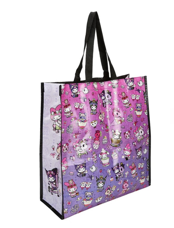 tokidoki X Kuromi & My Melody Garden Party Vinyl Tote