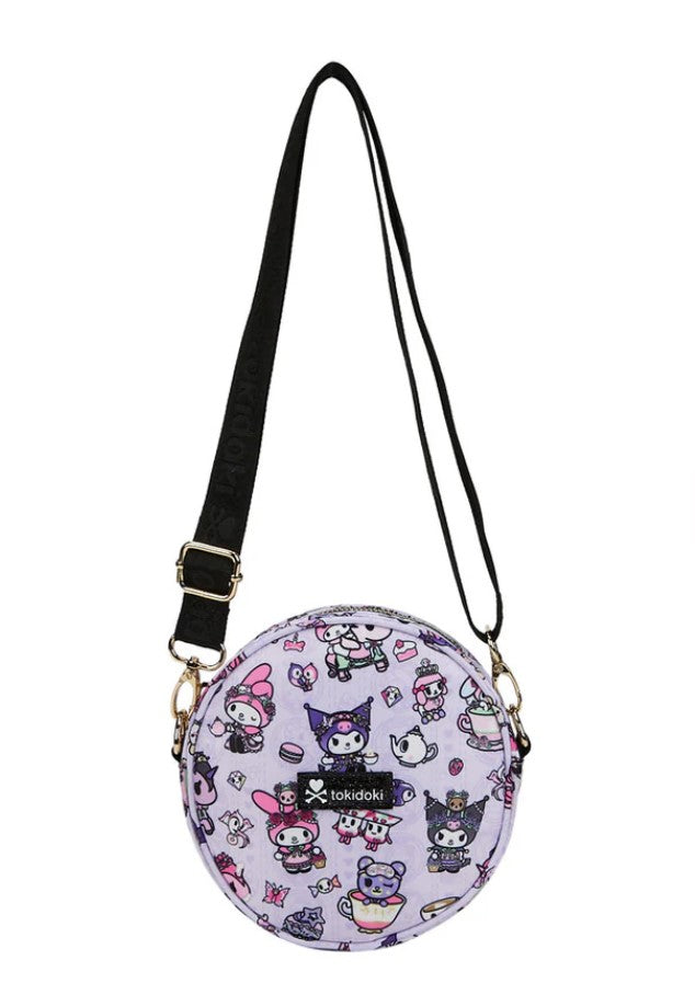 tokidoki X Kuromi & My Melody Garden Party Round Small Crossbody