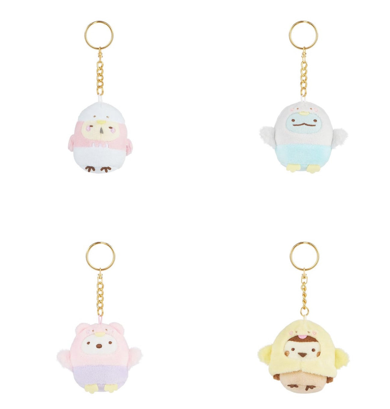 Sumikkogurashi Surprise Box Bird Plush Keychain