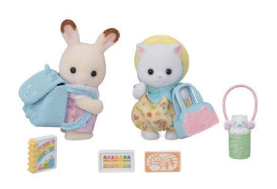 Calico Critters Nursery Friends Walk Along Duo