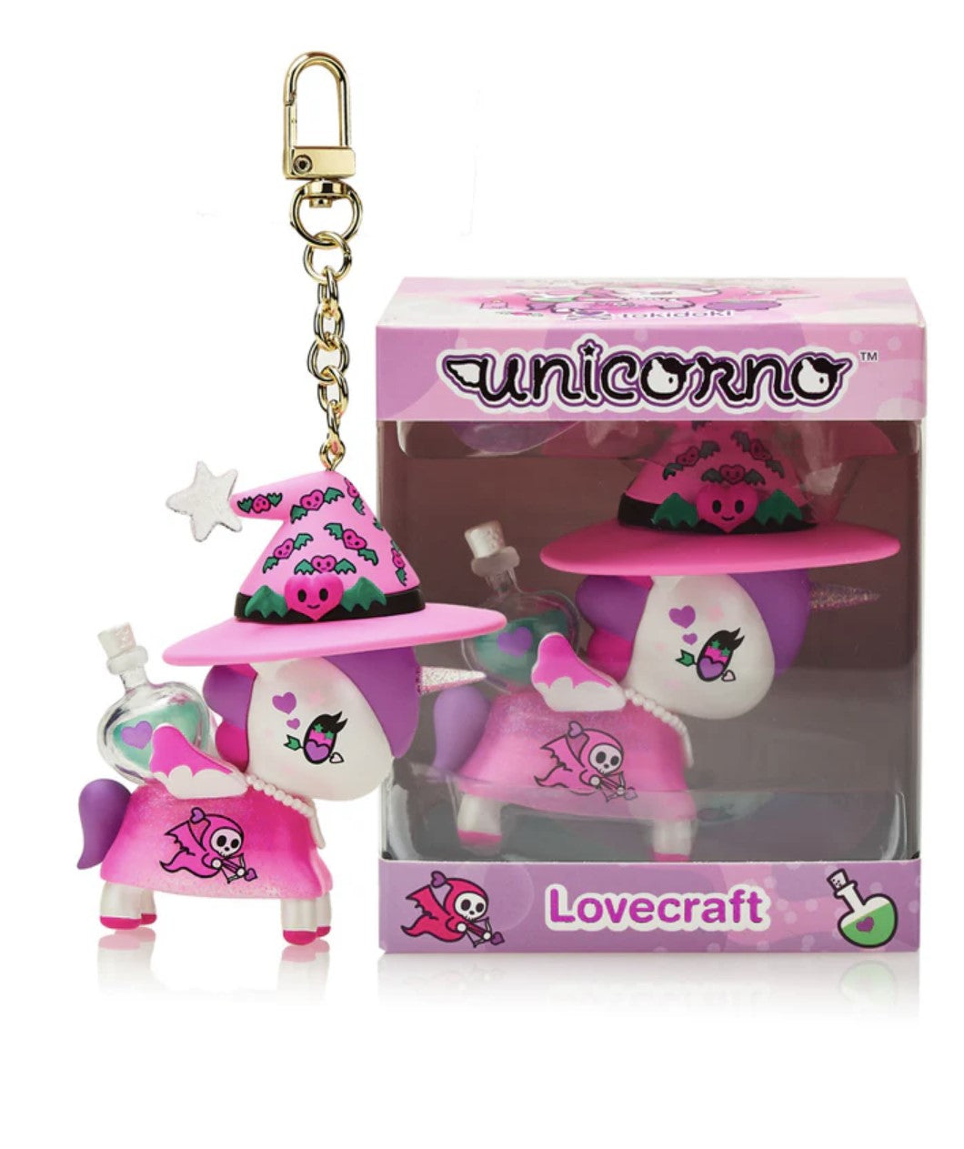 Lovecraft Unicorno Bag Charm