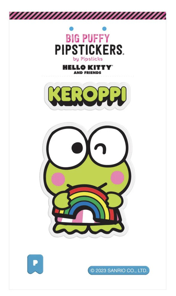 Keroppi Big Puffy Sticker