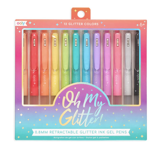 Oh My Glitter! Gel Pens - Set of 12