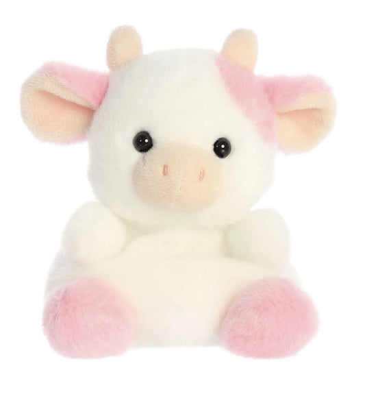 Belle Strawberry Cow 5in Palm Pals Plush