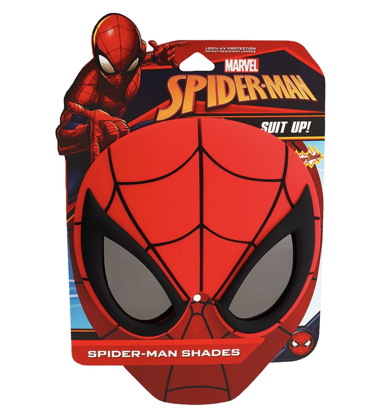 Marvel Classic Large Spiderman Sun-Staches