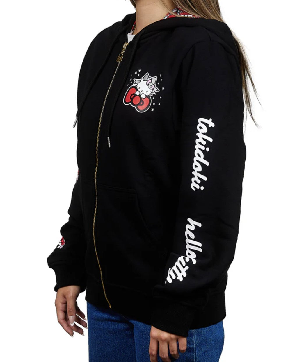 Converse x hello kitty hoodie hotsell