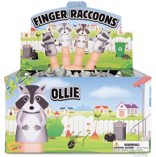 Raccoon Finger Puppet