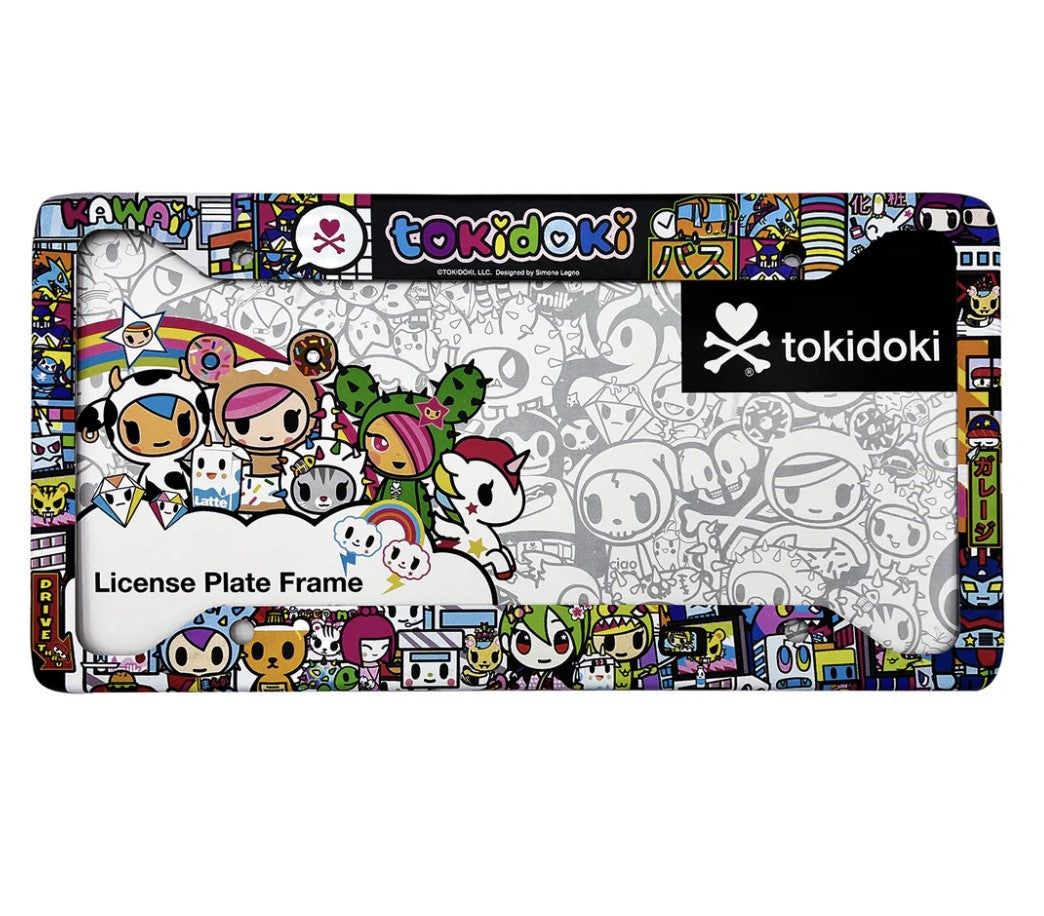 tokidoki Kawaii License Plate Frame