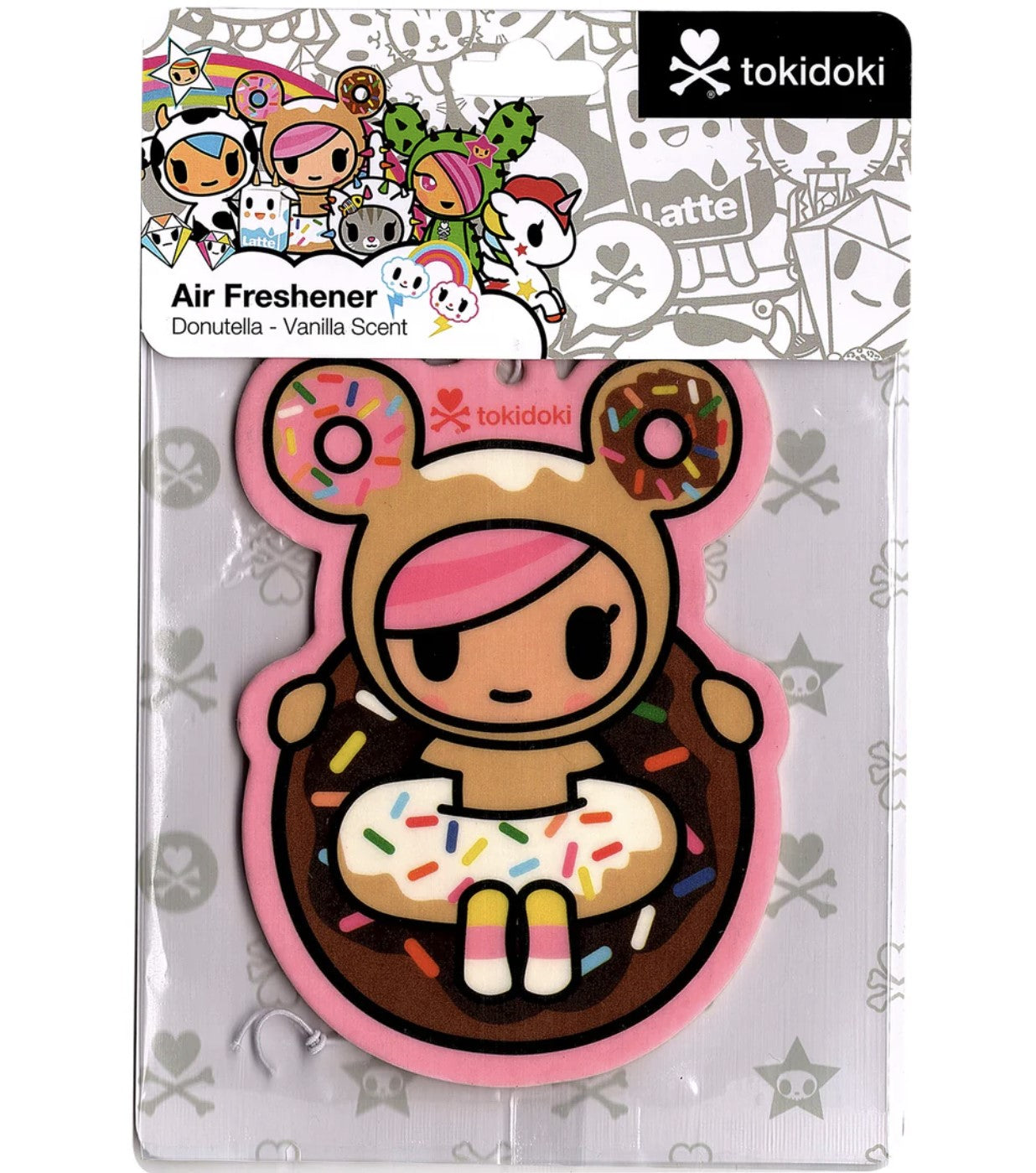 tokidoki Air Freshener - Donutella (Vanilla Scent)