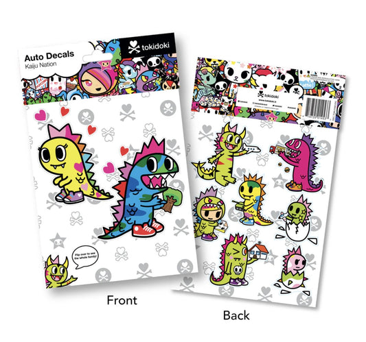 tokidoki Decals - Kaiju Nation