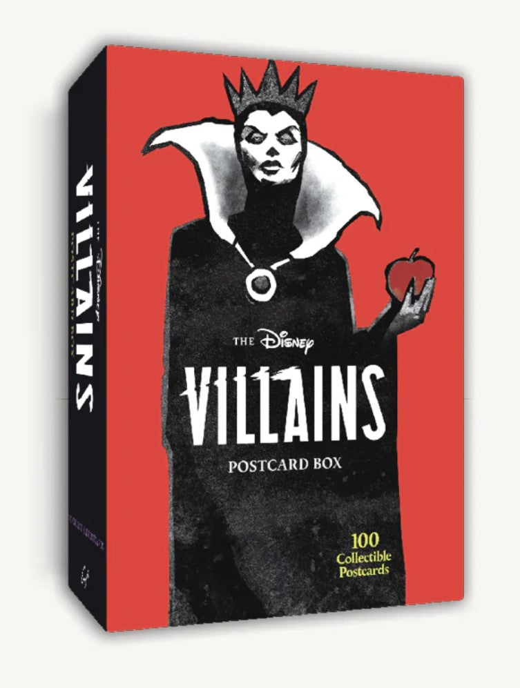 The Disney Villains Postcard Box