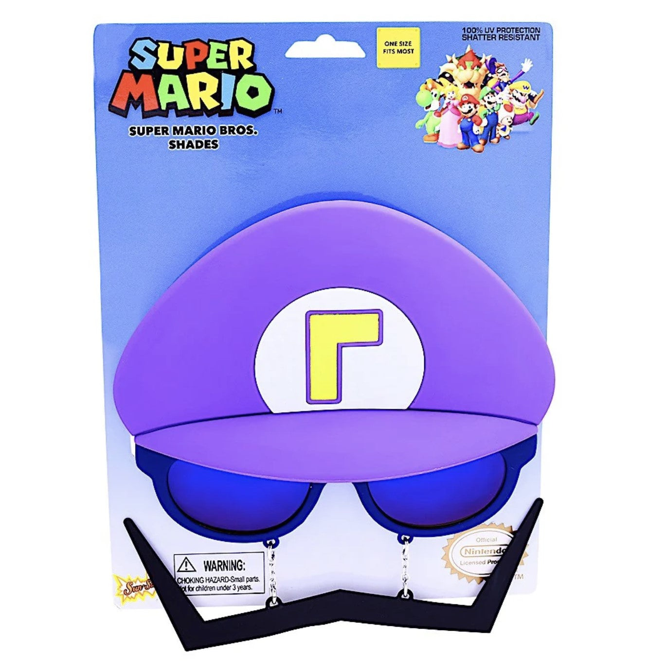 Nintendo Waluigi Sun-Staches