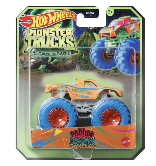 Hot Wheels Monster Truck Glow in the Dark