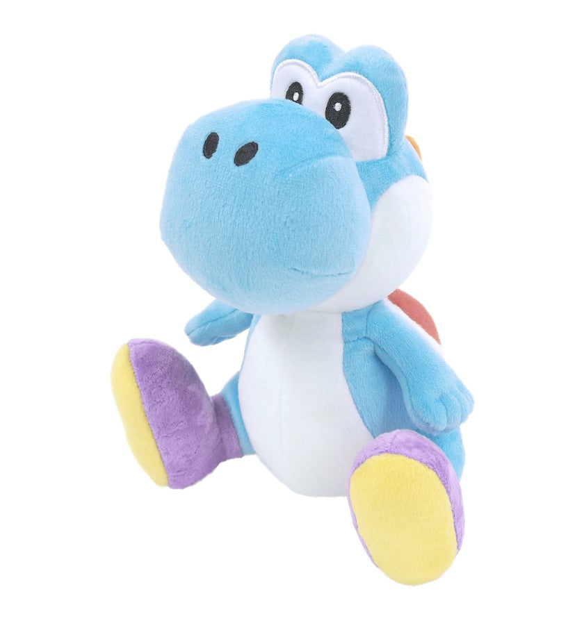 Plush Yoshi Light Blue Super Mario 8in Allstar Collection