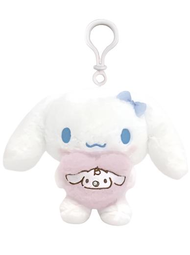 Cinnamoroll Mascot Clip On with Heart