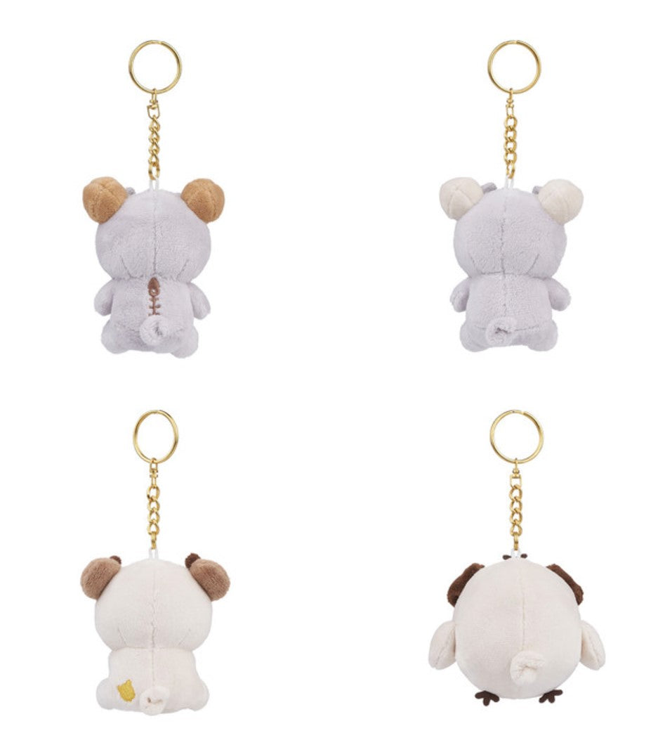 Rilakkuma Pug Surprise Box Series 3 inch Plush Keychain