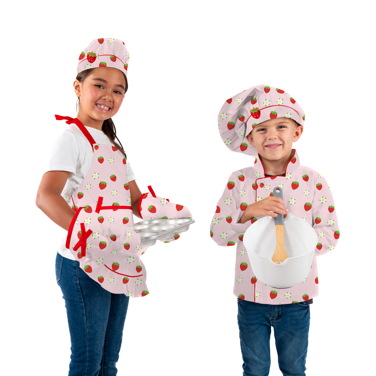 Strawberry Shortcake Child Chef Jacket Dress Up