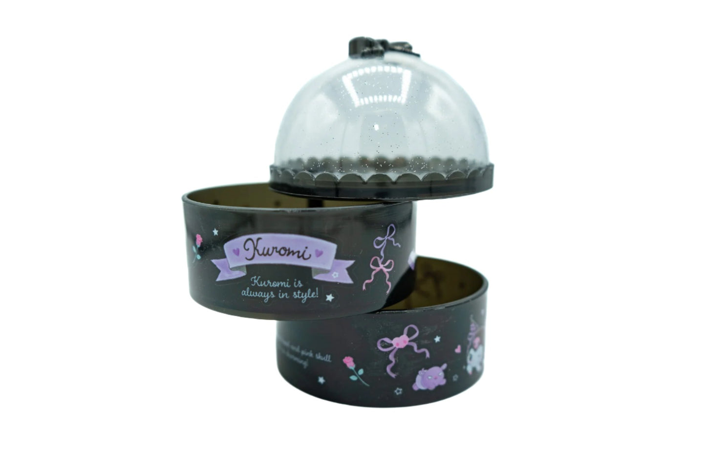 Sanrio Trinket Case Dome Kuromi Dec 2022