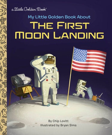 The First Moon Landing Little Golden Book