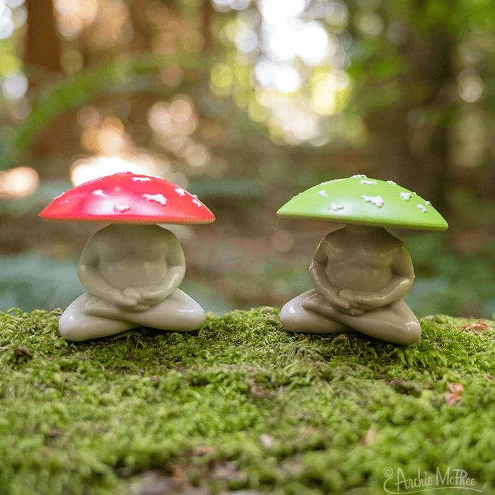 Meditating Mushroom