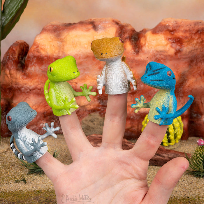 Gecko Finger Puppet