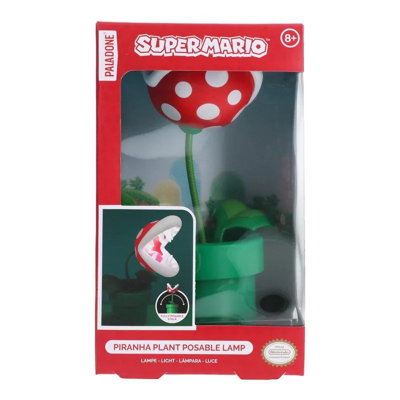 Mini Piranha Plant Poseable Lamp