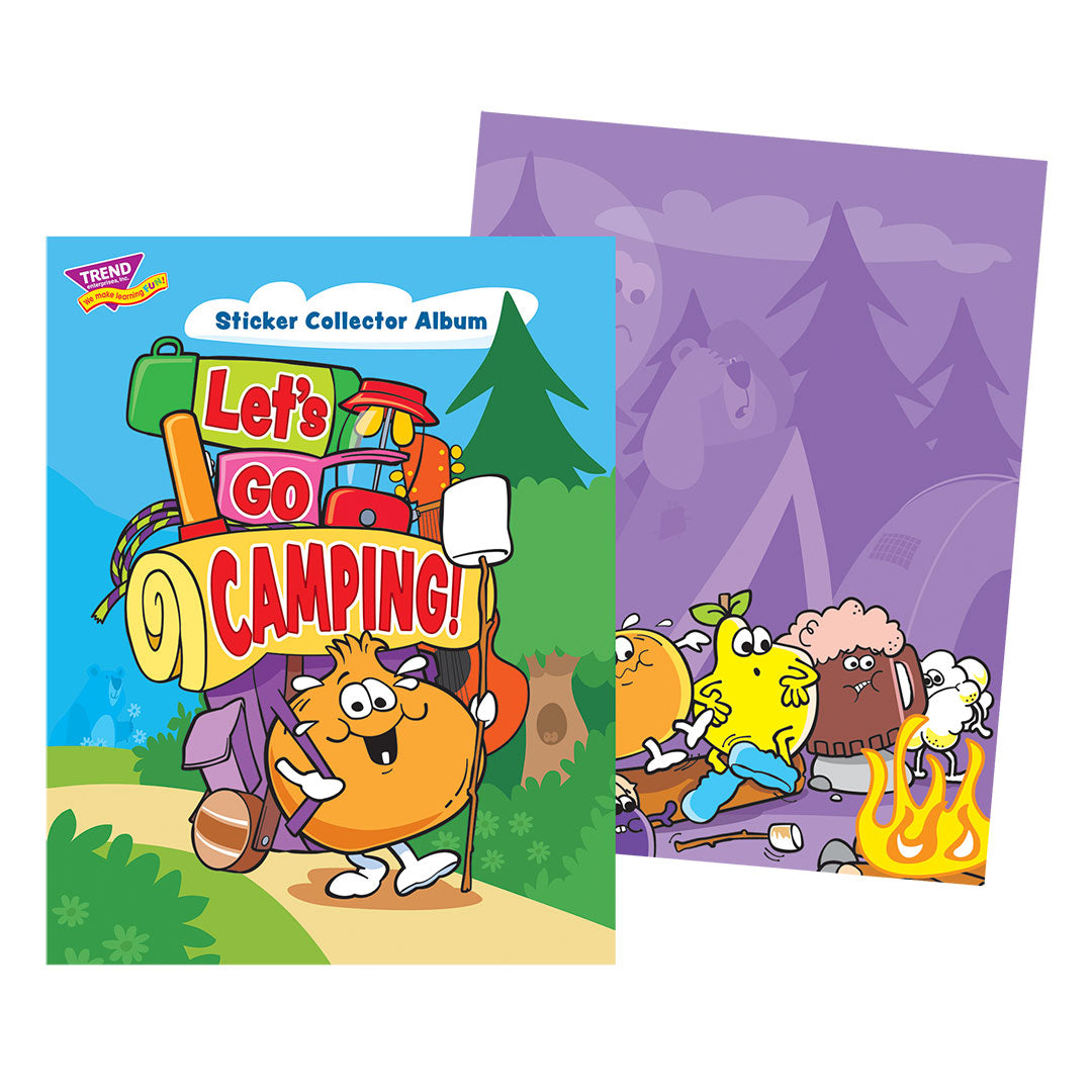 Let's Go Camping Sticker Collector Album