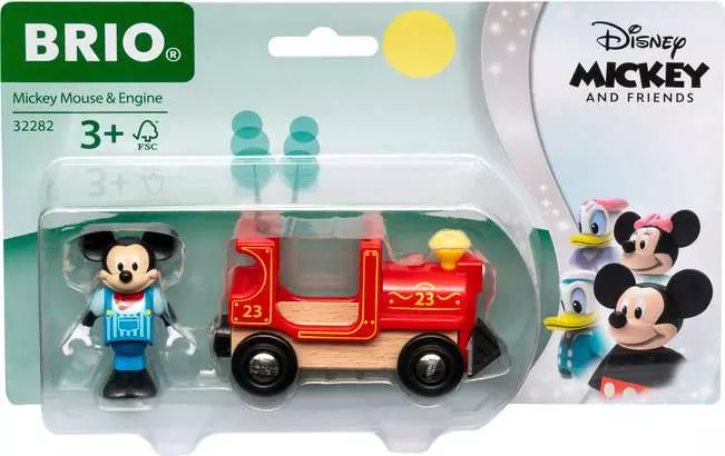 Brio Mickey Mouse and Engine