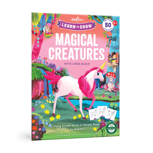 Learn to Draw Magical Creatures with Stickers