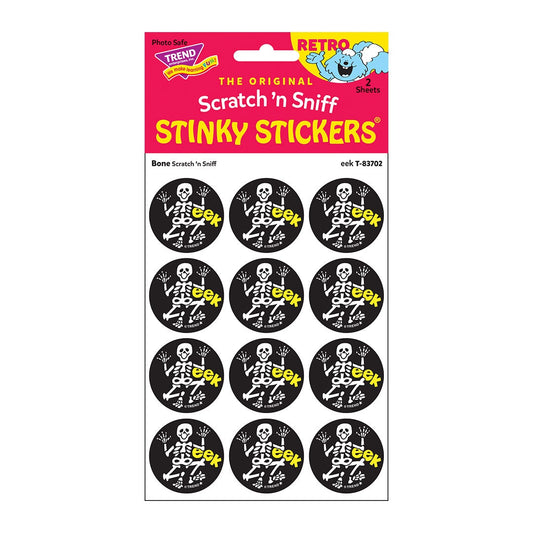 Scratch 'n Sniff Stinky Stickers Eeek Bone