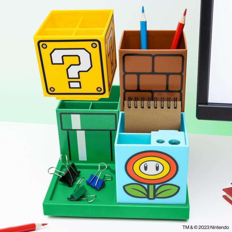 Super Mario Desktop Organizer