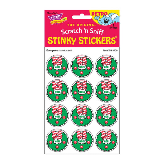 Scratch 'n Sniff Stinky Stickers Noel Evergreen