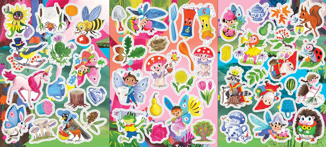 Learn to Draw Magical Creatures with Stickers