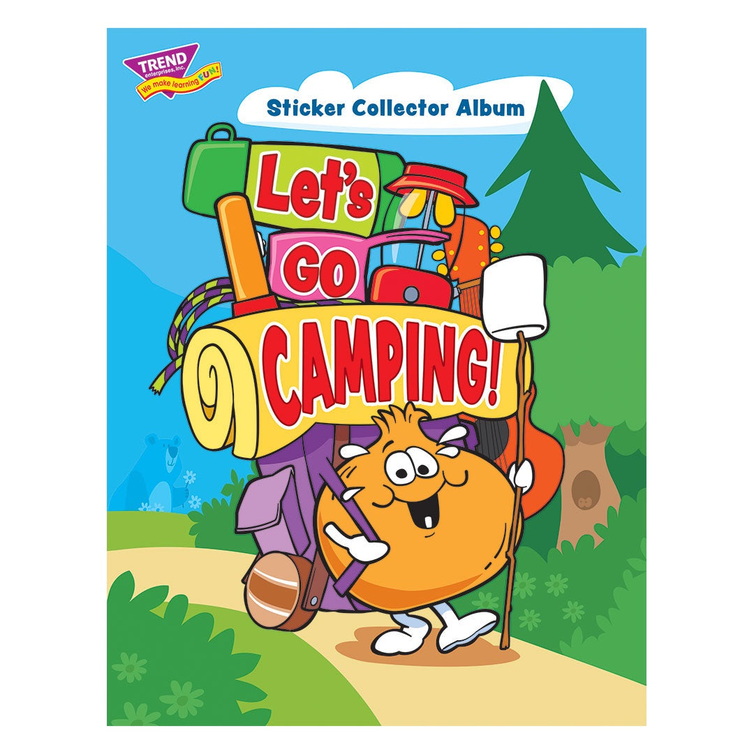 Let's Go Camping Sticker Collector Album