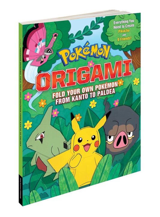 Pokemon Origami: Fold Your Own Pokemon from Kanto to Paldea