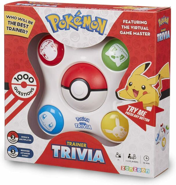 Pokemon Trainer Trivia Electronic Game