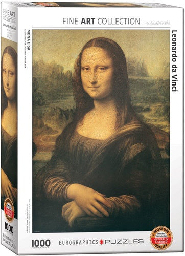 Mona Lisa by Leonardo da Vinci 1000 Piece Puzzle