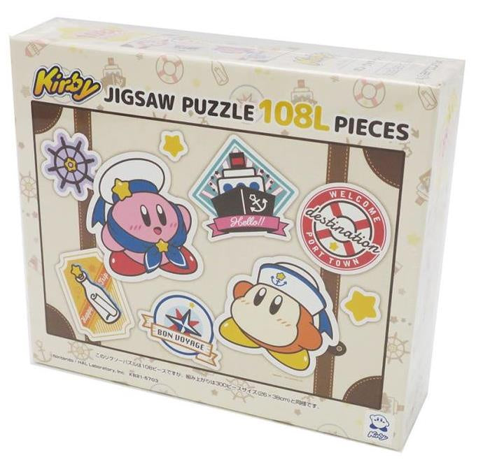 Kirby Bon Voyage 108 Piece Jigsaw Puzzle