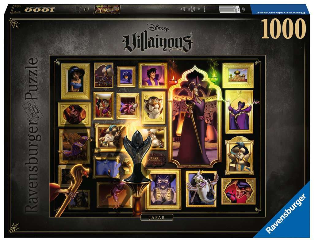 Puzzle Disney Villainous Jafar Aladdin 1000 piece