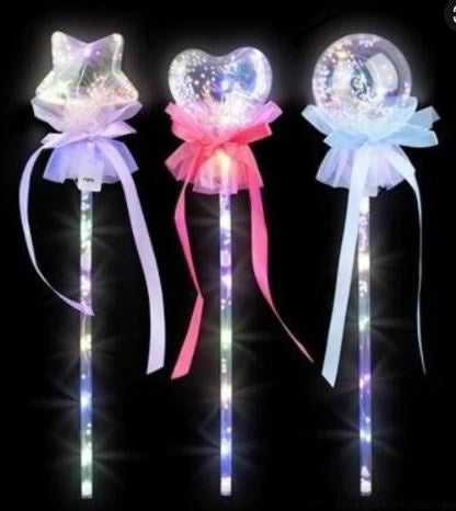 16 in Light Up Beaded LED Fairy Wand