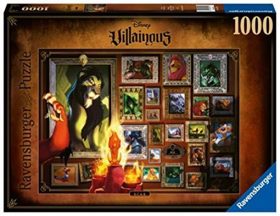 Disney Villainous Scar 1000 Piece Puzzle