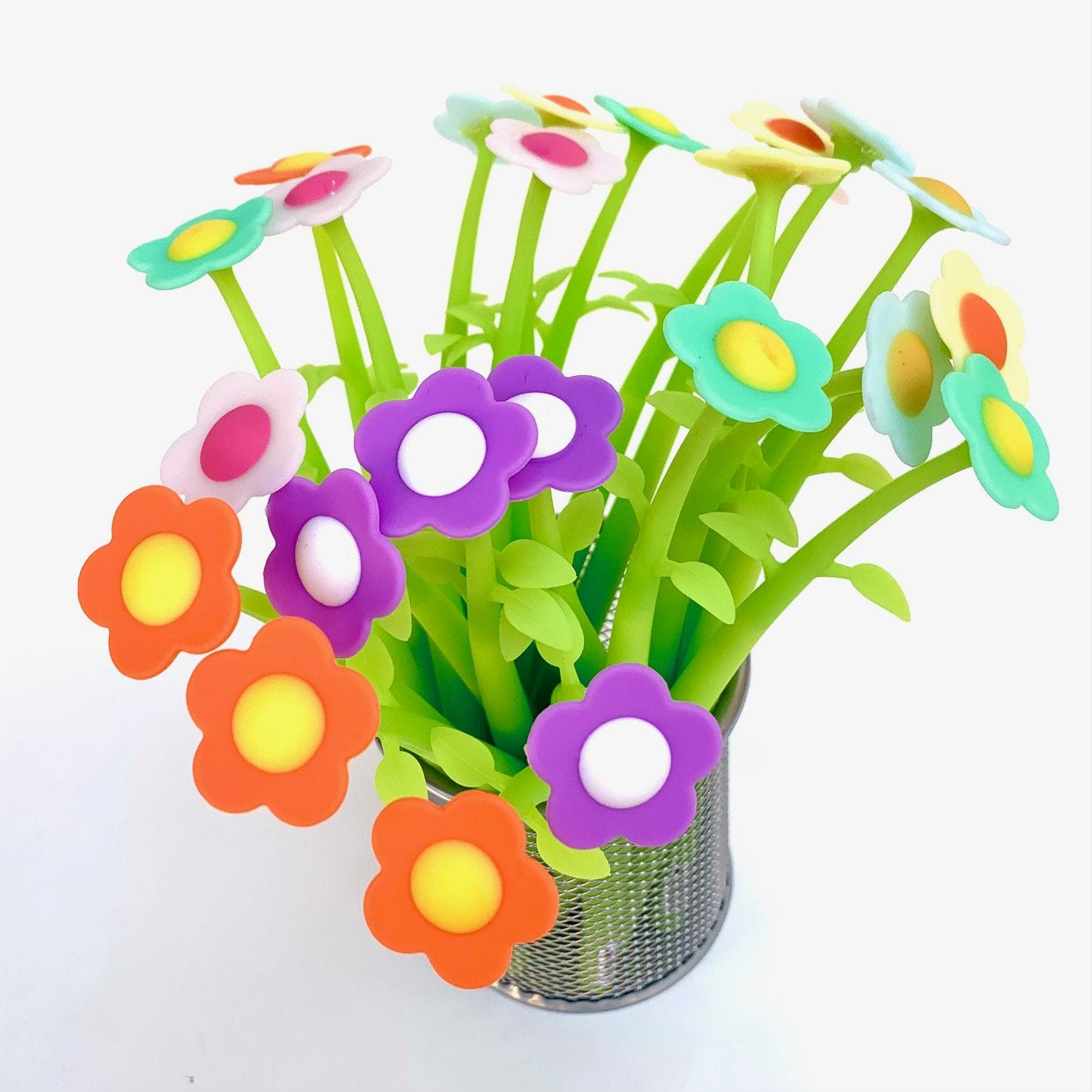 Colorful Flower Gel Pen