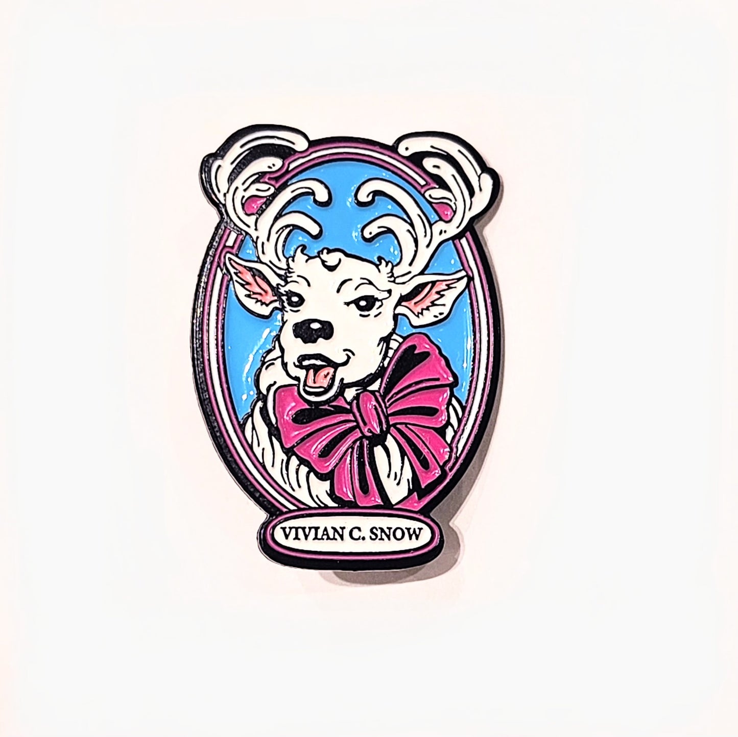 Kappa Toys Vivian C. Snow Enamel Pin