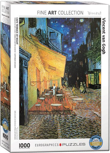 Café Terrace at Night by Vincent van Gogh 1000 Piece Puzzle