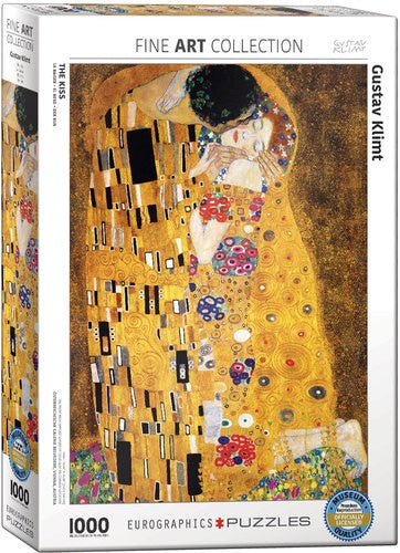 The Kiss by Gustav Klimt 1000 Piece Puzzle