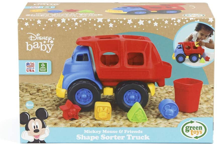 Green Toys Mickey Mouse & Friends Shape Sorter Truck