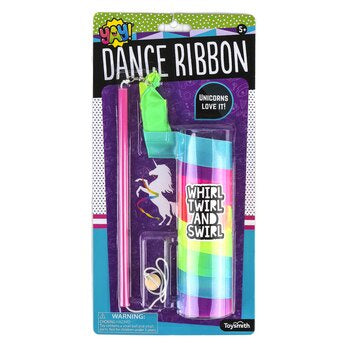 Rainbow Unicorn Dance Ribbon