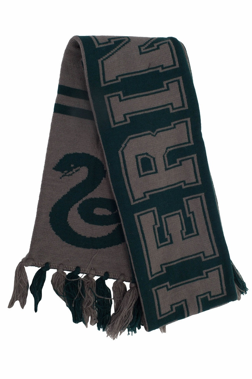 Slytherin Harry Reversible House Quidditch Scarf